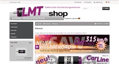 Desktop Screenshot of lehner-shop.com